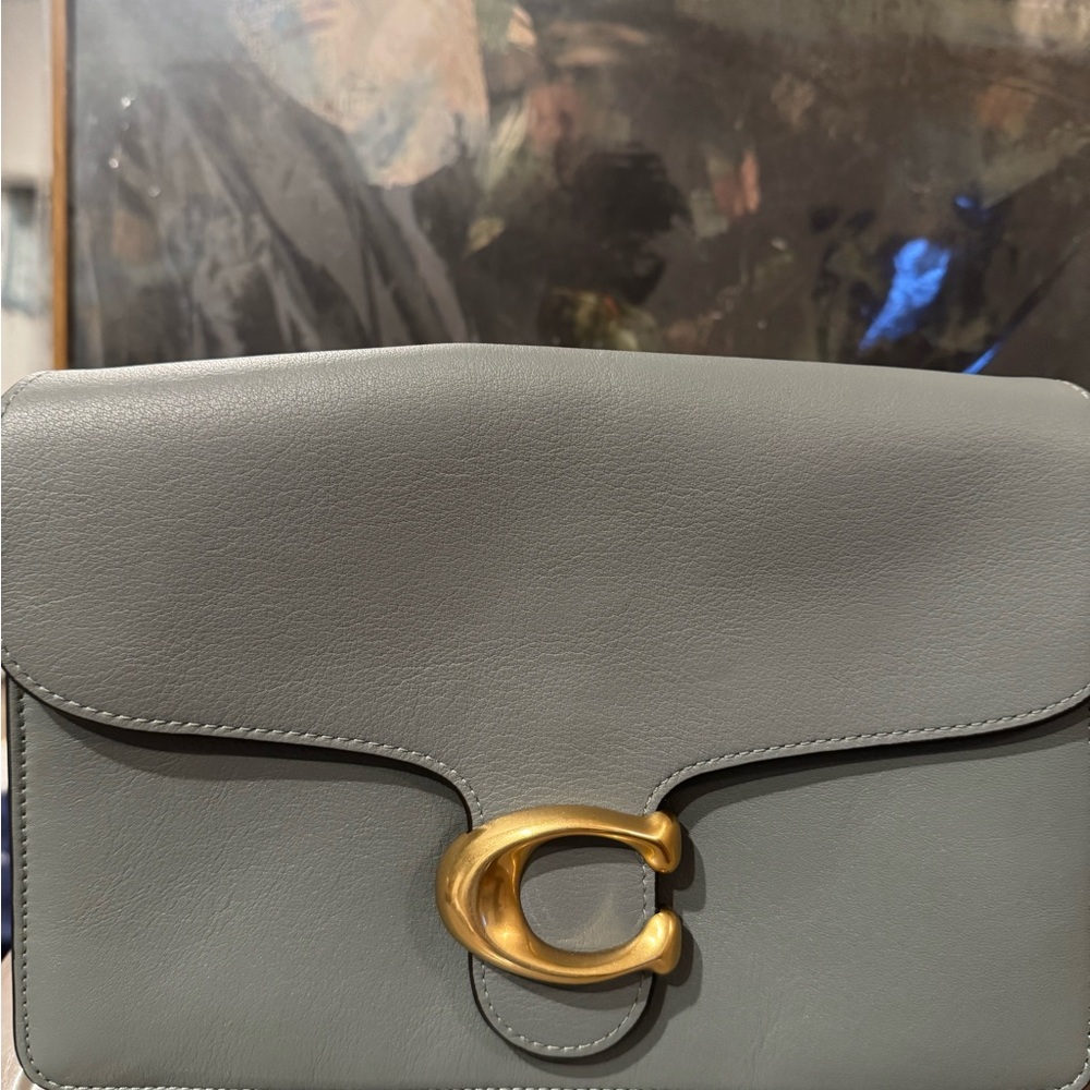 BRAND NEW Coach Tabby Shoulder Bag (Blue / Green)